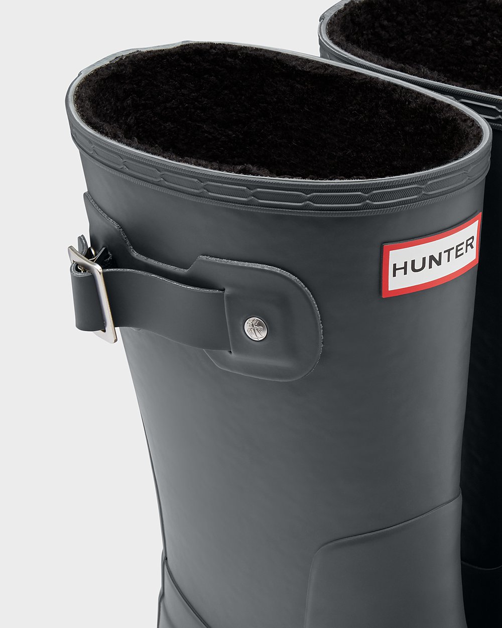 Låga Gummistövlar Herr - Hunter Original Insulated - Mörk Gröna - 023745-FBY